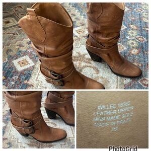 Matisse brown leather boots